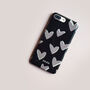 Personalised Heart Print iPhone And Samsung Case, thumbnail 1 of 4