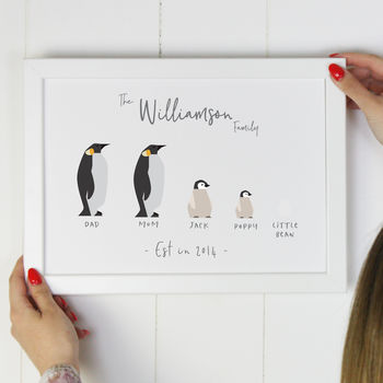 Family Penguin Print, 6 of 9