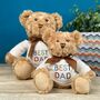 Father’s Day ‘Best Dad’ Keeleco Small Dougie Gift Bear, thumbnail 3 of 5