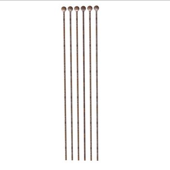 12mm Steel Garden Stakes Set Of Six, 3 of 6