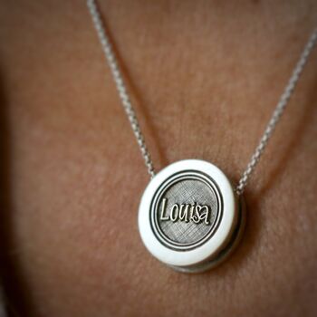 Name Echo Necklace, 2 of 9