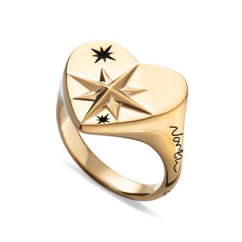Heart Compass Ring, 5 of 7