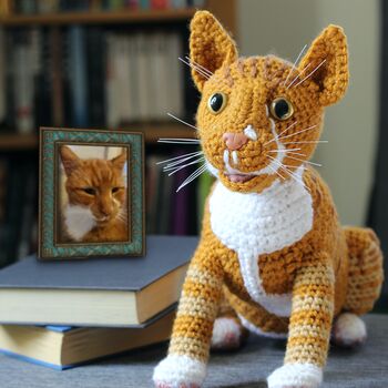 Personalised Crocheted Cuddly Toy Of Your Cat, 3 of 12