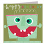 Laser Cut Robot Birthday Card, thumbnail 2 of 5