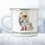 Hedgehog Christmas Mug, thumbnail 3 of 6