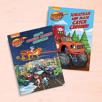 Blaze And The Monster Machines: Xmas Personalised Book, 10 of 12