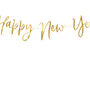 Gold New Years Eve Garland, thumbnail 1 of 2