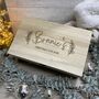 Personalised Engraved Christmas Eve Box Style Three, thumbnail 6 of 10