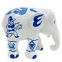 Elephant Conservation Hand Decorated 7cm Art Piece, thumbnail 4 of 12