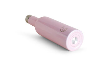 Candy Floss Shimmer Insulated Wine Bottle, 4 of 4