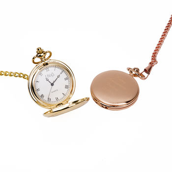Initial Personalised Pocket Watch, 6 of 12