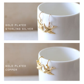 Gold Plated Starfish Earrings, 6 of 6