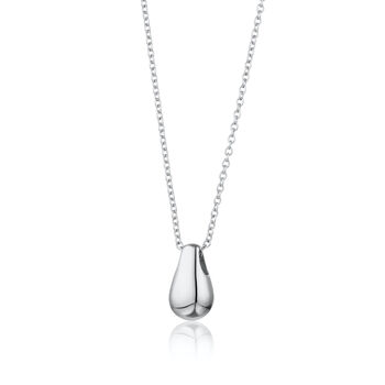 Teardrop Necklace Silver Plated Or Gold Plated, 4 of 7