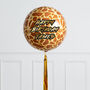 Personalised Giraffe Inflated Party Orb Balloon, thumbnail 1 of 2
