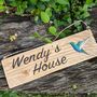 Personalised Wooden Sign With Illustration, thumbnail 2 of 11