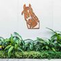 Metal Horse Sculpture Stables Decor Equestrian Art, thumbnail 10 of 10