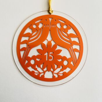 15th Wedding Anniversary Ornament, 5 of 12