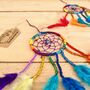 Mini Rainbow Beaded Dream Catcher, thumbnail 6 of 7