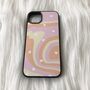 Pastel Waves And Hearts Phone Case, thumbnail 2 of 2