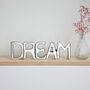 Free Standing Recycled Metal Dream Sign, thumbnail 5 of 7