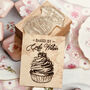 Personalised 'Baked By…' Cupcake Rubber Stamp, thumbnail 1 of 3