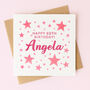 Personalised Birthday Card For Her – With Name, thumbnail 3 of 6