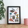 Dad's Favourite Things A4 Print, thumbnail 1 of 6