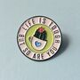 Life Is Tough Cactus Enamel Pin Badge, thumbnail 1 of 5