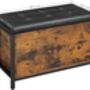 Bench With Storage Chest And Padded Seat, thumbnail 5 of 6