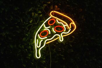 Pizza Slice Neon LED Sign, 4 of 4