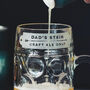 Personalised Craft Ale Stein, thumbnail 2 of 3