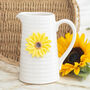 Colourful Sunflower Vase Flower Jug Gift For Her, thumbnail 2 of 7