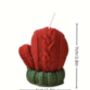 Christmas Mitten Spice Scented Candle, thumbnail 6 of 7