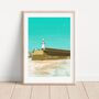 Cornish Lighthouse Print, thumbnail 1 of 4