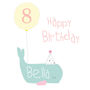 Happy Birthday Whale Greeting Card, thumbnail 2 of 2