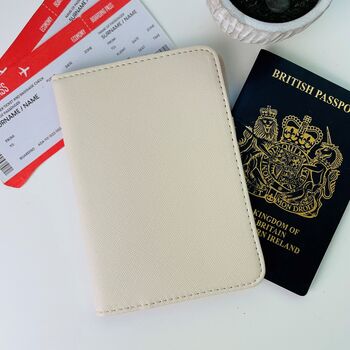 Personalised Travel Quote Passport Cover, 5 of 6