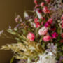 Dried Flower Bouquet Pink And White, thumbnail 3 of 3