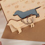 Dog Breed Wooden Birthday Card With Keyring, thumbnail 4 of 6