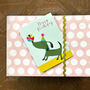 Mini Dog And Ball Birthday Card, thumbnail 3 of 4