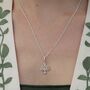 Sterling Silver Tree Charm Necklace, thumbnail 1 of 8