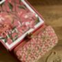 Jordan Pink Embroidered Purse In A Gift Box, thumbnail 3 of 5