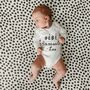 Bébé Announcement, Personalised Baby Grow, thumbnail 4 of 9