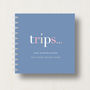 Personalised 'Trips' Small Notebook, thumbnail 6 of 10