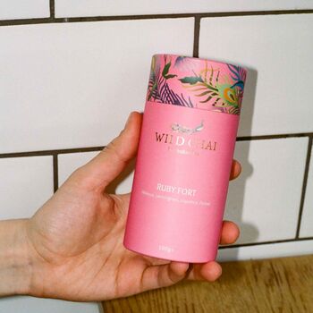 Ruby Fort Hibiscus Tea Gift Tube, 4 of 8