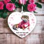 Personalised Gecko Love Decoration, thumbnail 1 of 2