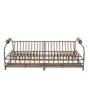 Brompton Antique Brass Dish Rack, 3 of 3