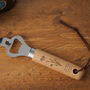 Oak Wooden Bottle Opener 'Thank You For Helping Me Grow' | Perfect Gift | Novelty | Barware | Teacher Leaving Gift, thumbnail 1 of 2