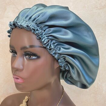 Silk Hair Bonnet, Five Colours, 6 of 9