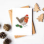 Christmas Robin Christmas Cards, thumbnail 1 of 6