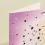 Sagittarius Star Sign Constellation Birthday Card, thumbnail 5 of 7